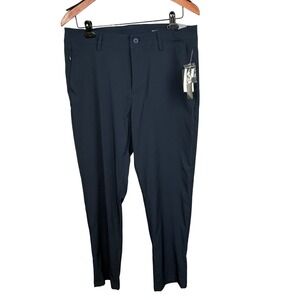 MAGASCHONI MAN Navy Comfort Stretch Dress Pants Men's Size 33x30